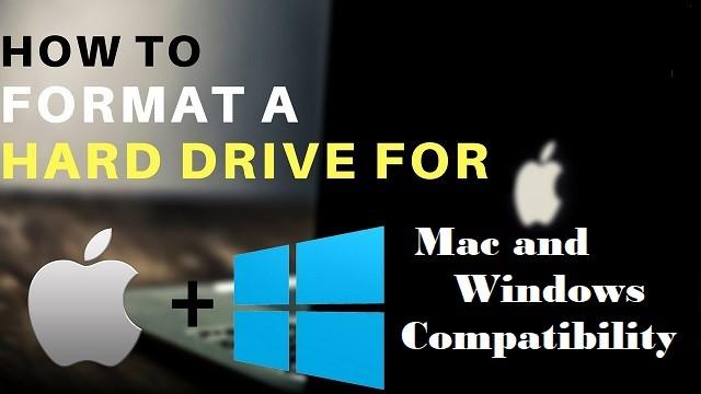 mac and windows compatible disk format